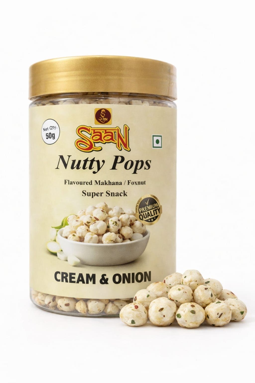 Nutty Pops Cream & Onion